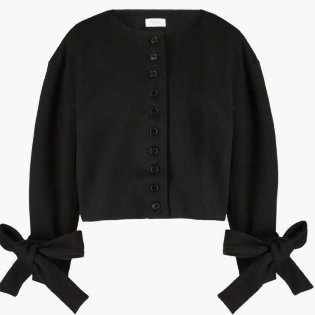 ジャケット・アウター bibiy JENNY RIBBON CUFFS JACKET