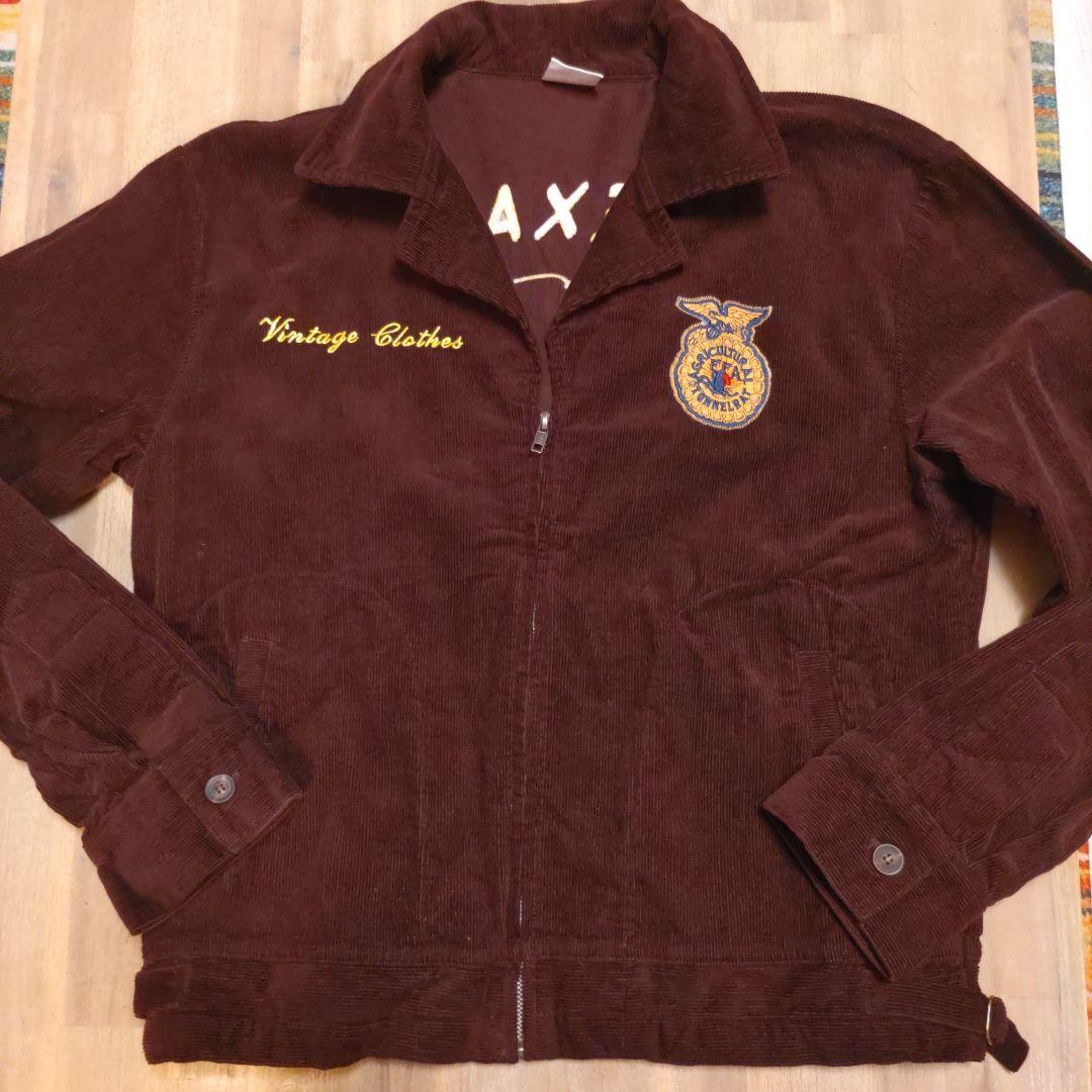 FFAジャケット ワインレッド XLサイズ