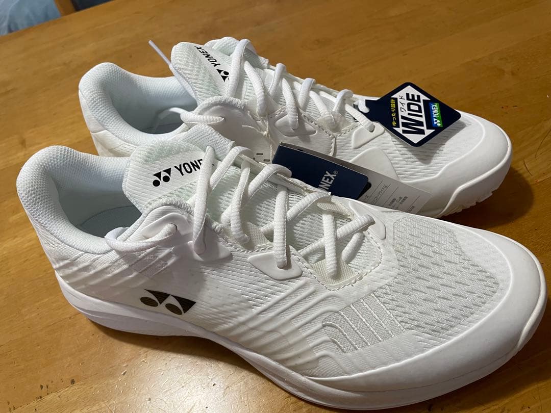 パワークッション ソニケージ ワイド GC. SHTSCWG白26.5センチ