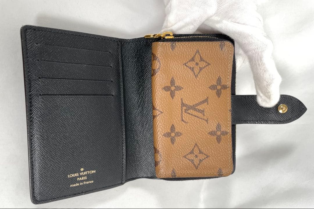 美品 LOUIS VUITTON ルイヴィトン ポルトフォイユ ジュリエット