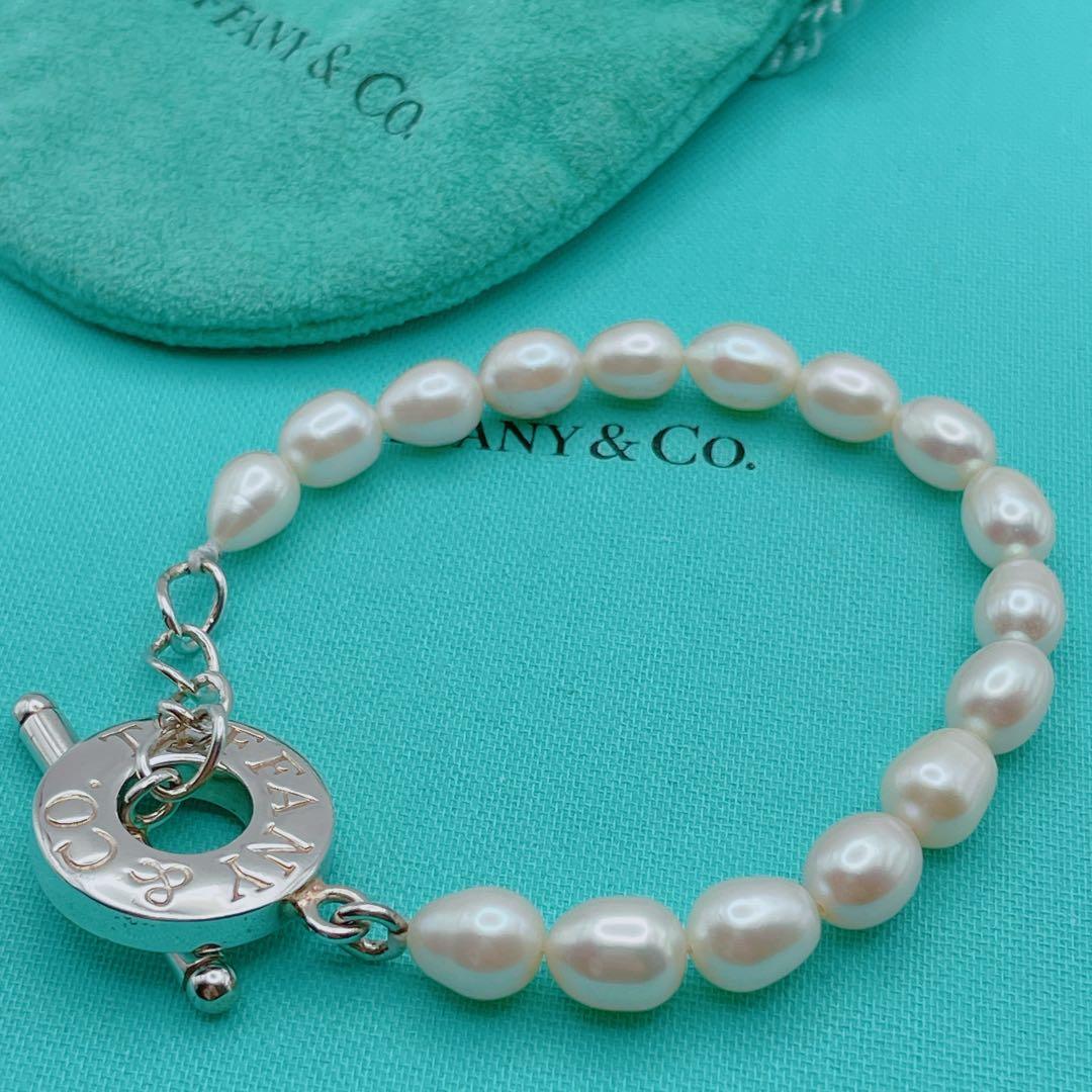 Tiffany & Co. ブレスレット　パール　トグル　淡水パール