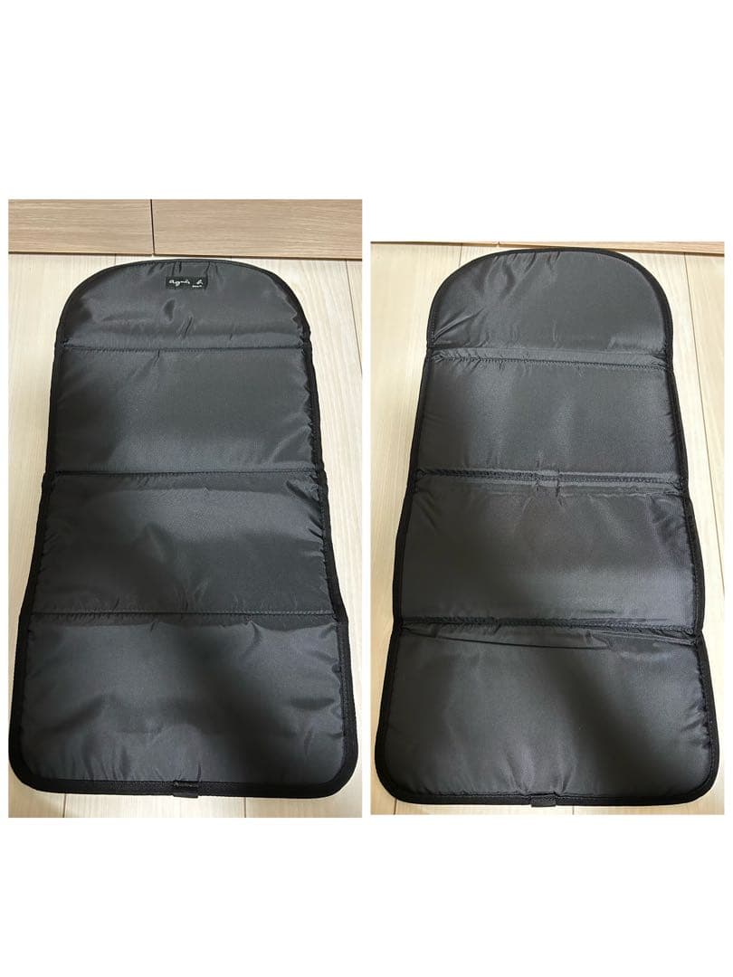 【美品】agnes b. ×アダムエロペ マザーズバッグ ベージュ トートバッグ