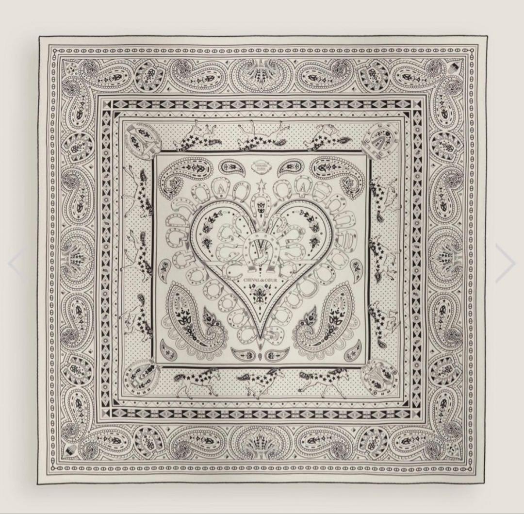 2025AW 完売品HERMES シュヴァルドゥクール　白黒 野村大輔 カシシル