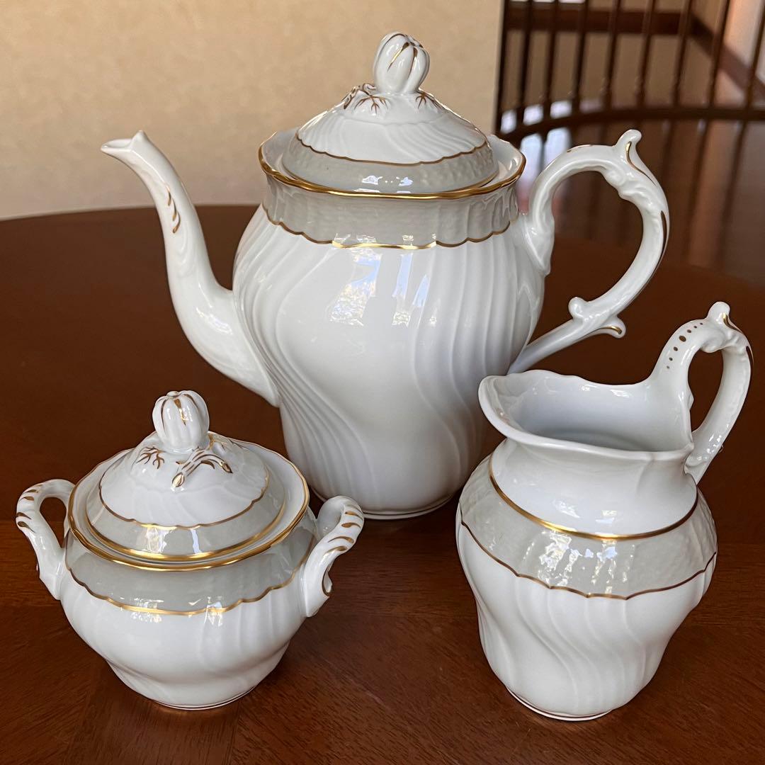 【未使用美品】リチャードジノリ★ベッキオグレース★ポットセット