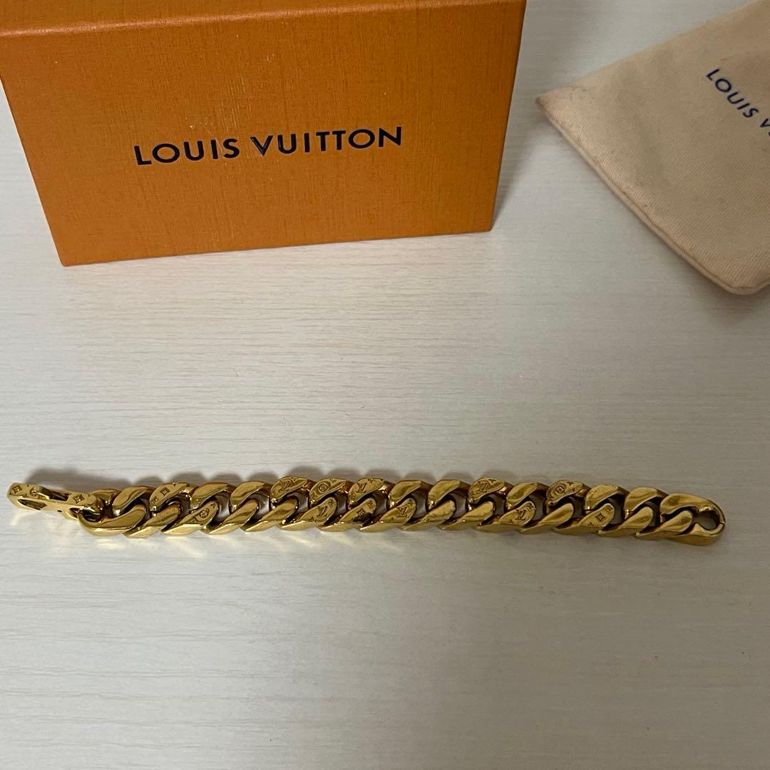 LOUIS VUITTON チェーンリンクス モノグラム ブレスレット