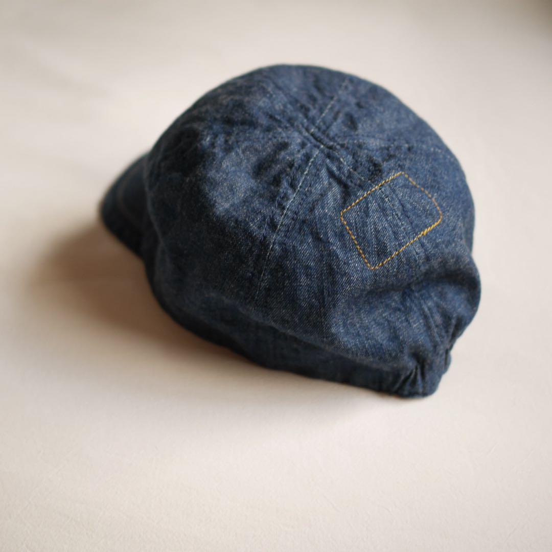 45R 麦デニムのキャップ
