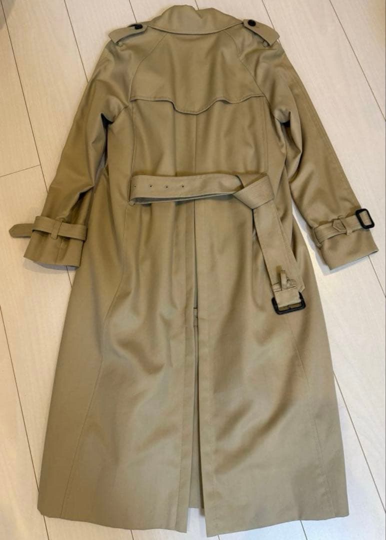 【美品】beautiful people レオパード柄インナー付きトレンチコート