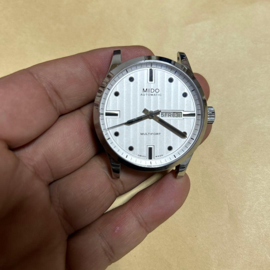 マ*ル様 MIDO MULTIFORT 自動巻き時計 シルバー
