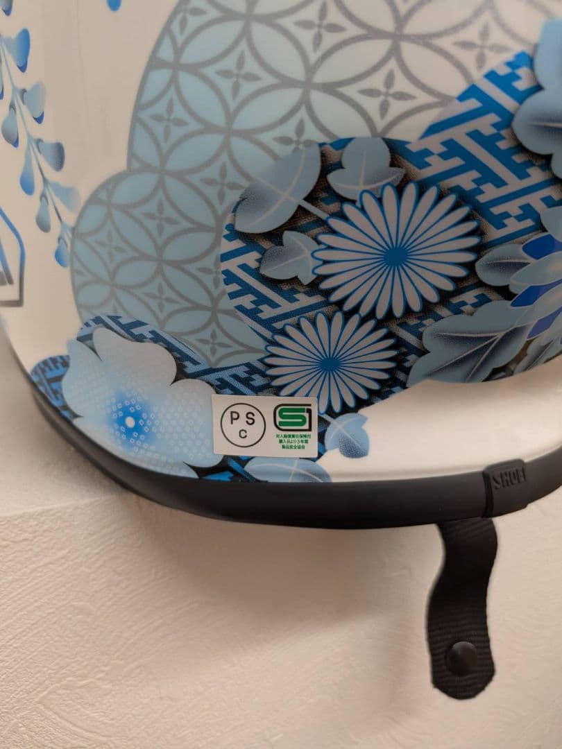 ジム兄　SHOEI フルフェイスヘルメット 花柄