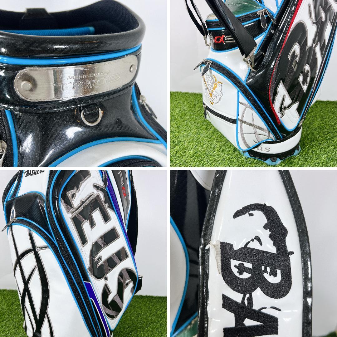 BASILEUS バシレウス 限定 エナメル ゴルフバッグ キャディバッグ