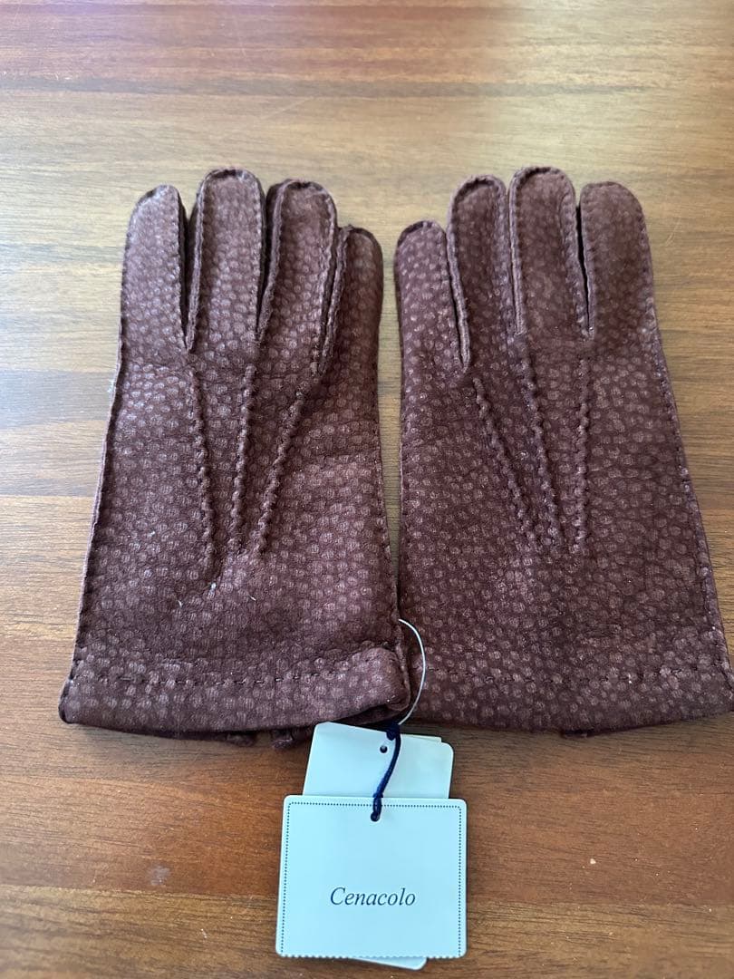 GIGLIO FIORENTINOペッカリー革グローブ