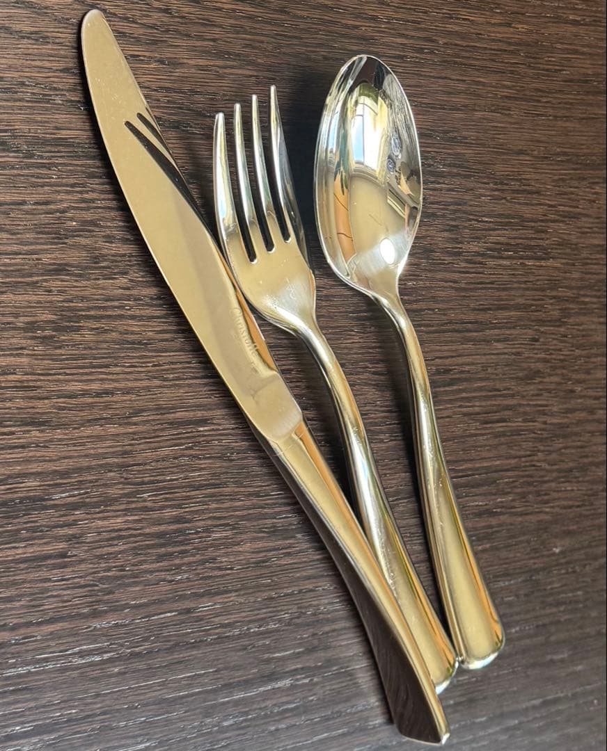 ① Christofle クリストフル acier カトラリー 3本 ステンレス