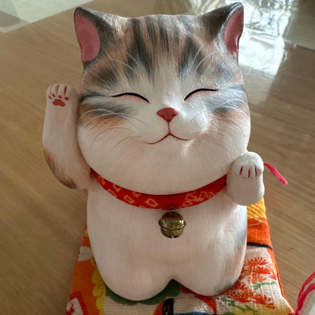 作家もりわじん　招き猫　１点もの