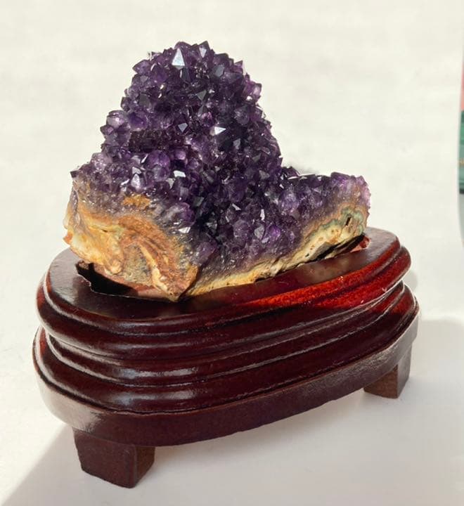 ◆【フラワーアメジスト原石】『愛の守護石』『魔除け』