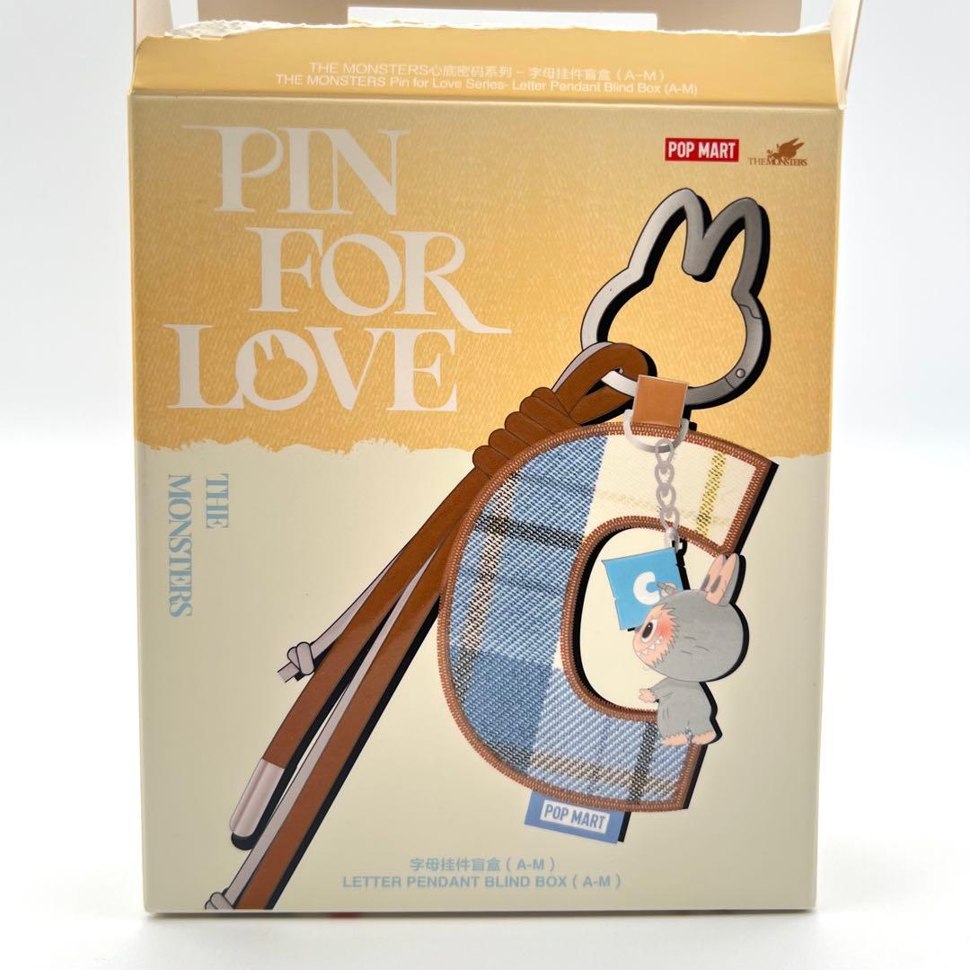 【希少】PIN FOR LOVE イニシャルチャーム　シークレット　【♡】ハート