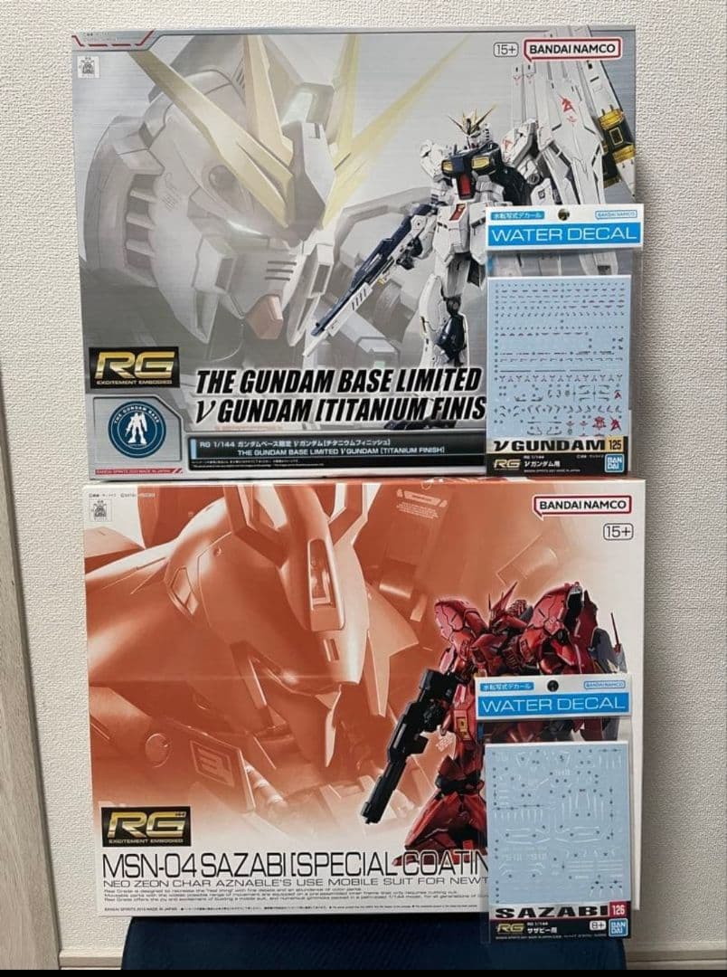 サ*ー様 RG νガンダム チタニウムフィニッシュ RGサザビー スペシャルコー