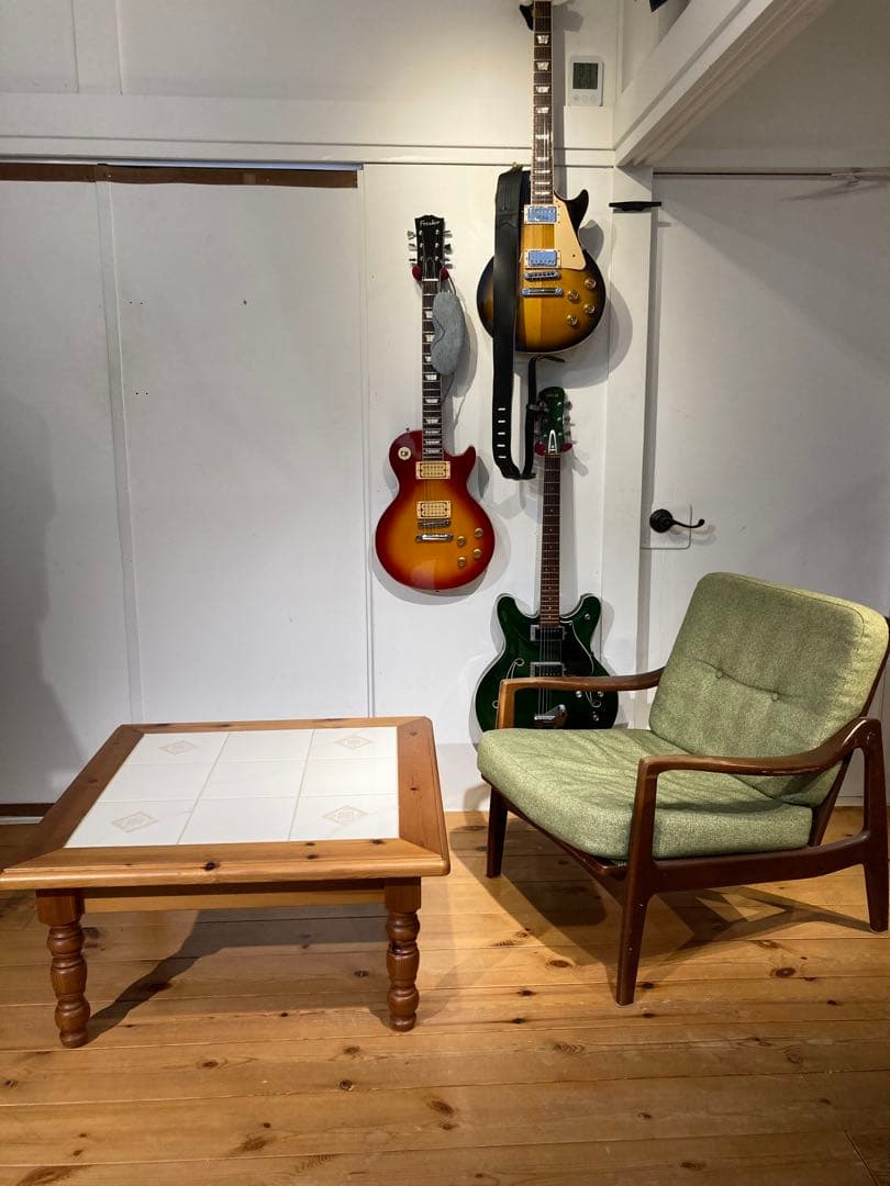 イタリア製 タイル ウッド ローテーブル コーヒーテーブル センターテーブル ナ