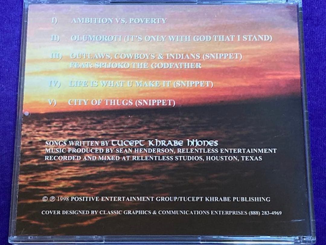 洋楽 G-Rap Tucept Khrabe Hi Jones