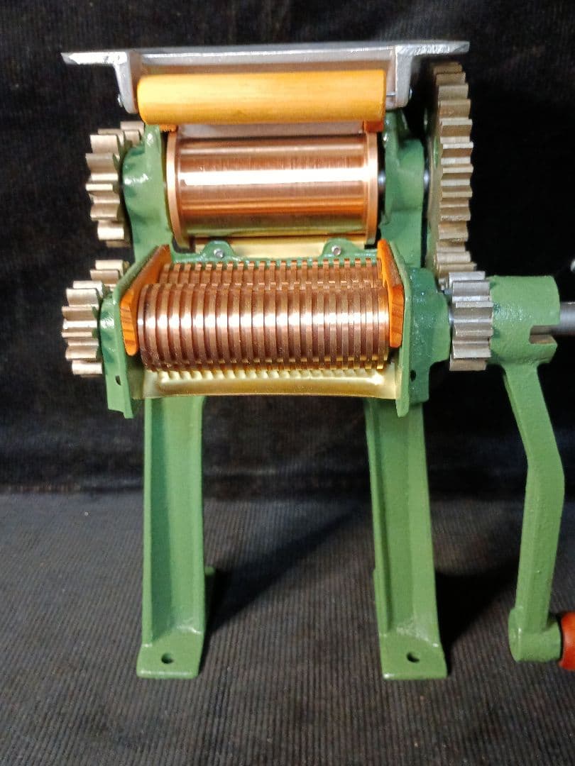 衛生的小野式製麺機1型　2.2mm レストア済み　ベース板無し