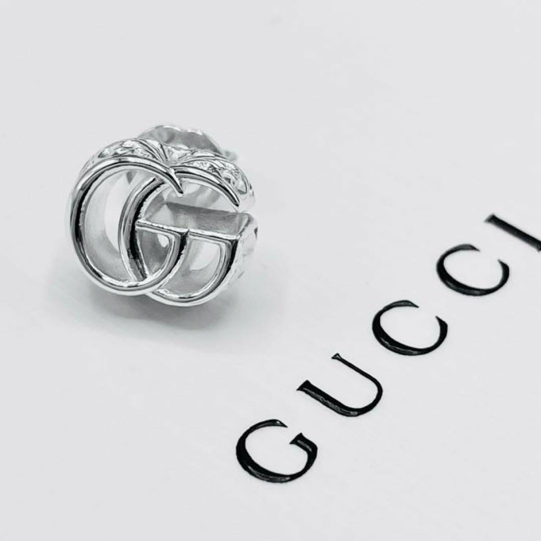 【超美品/超希少】グッチ　ピアス　片耳　インターロッキング　アラベスク　ダブルG