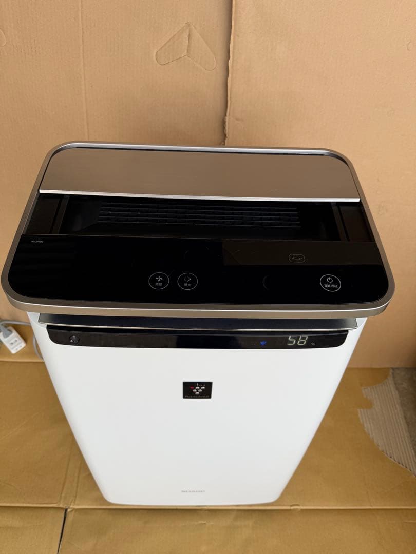 SHARP 加湿空気清浄機 KI-JP100-W