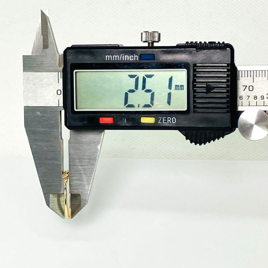 Vendome ヴァンドーム K10YG 天然ダイヤモンド リング