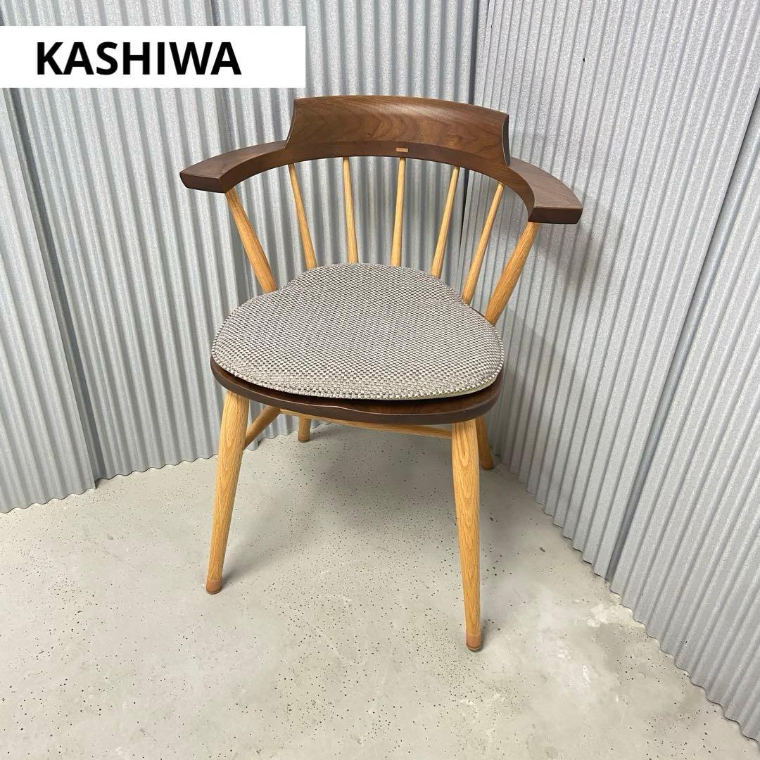 柏木工（KASHIWA）｜ SC3Aクラウンチェア / オーク材 飛騨家具②