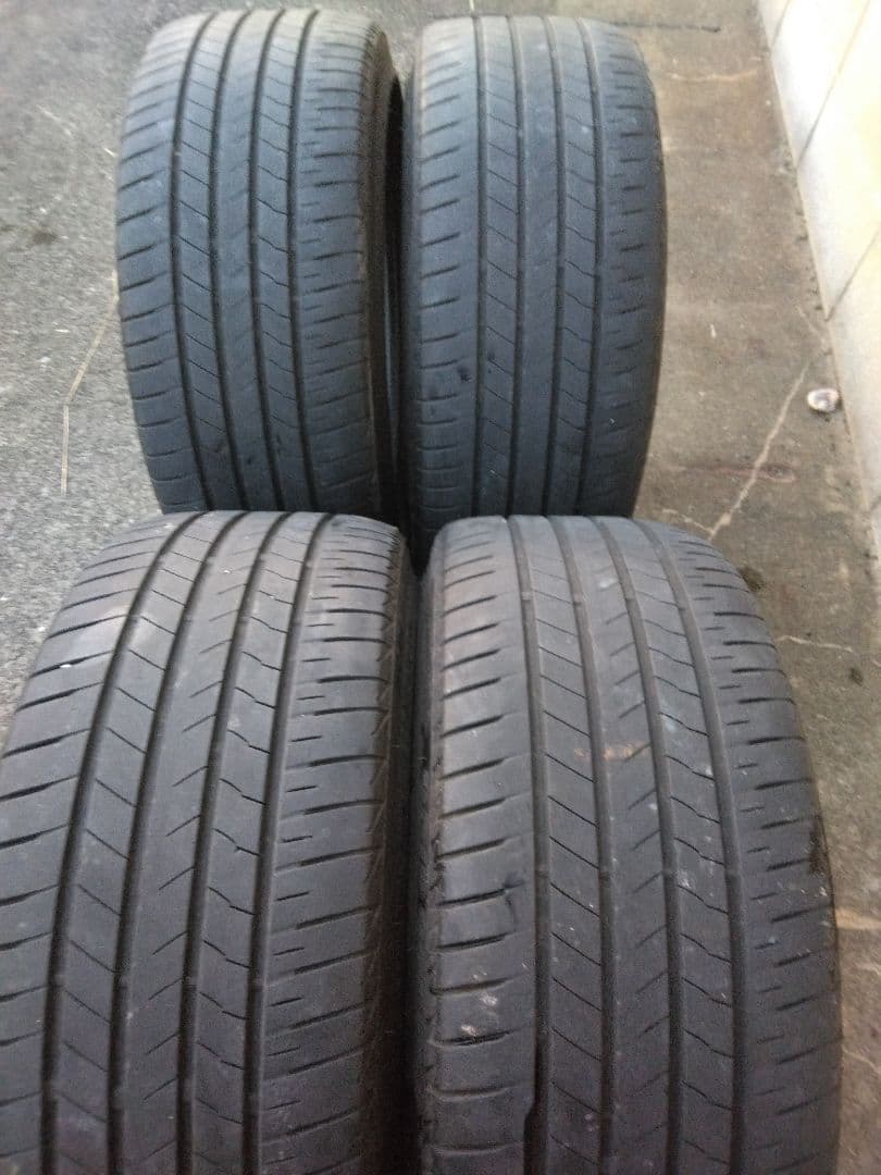 225/45R18 ブリヂストンレグノ　2020年製　4本中古セットリムガード付