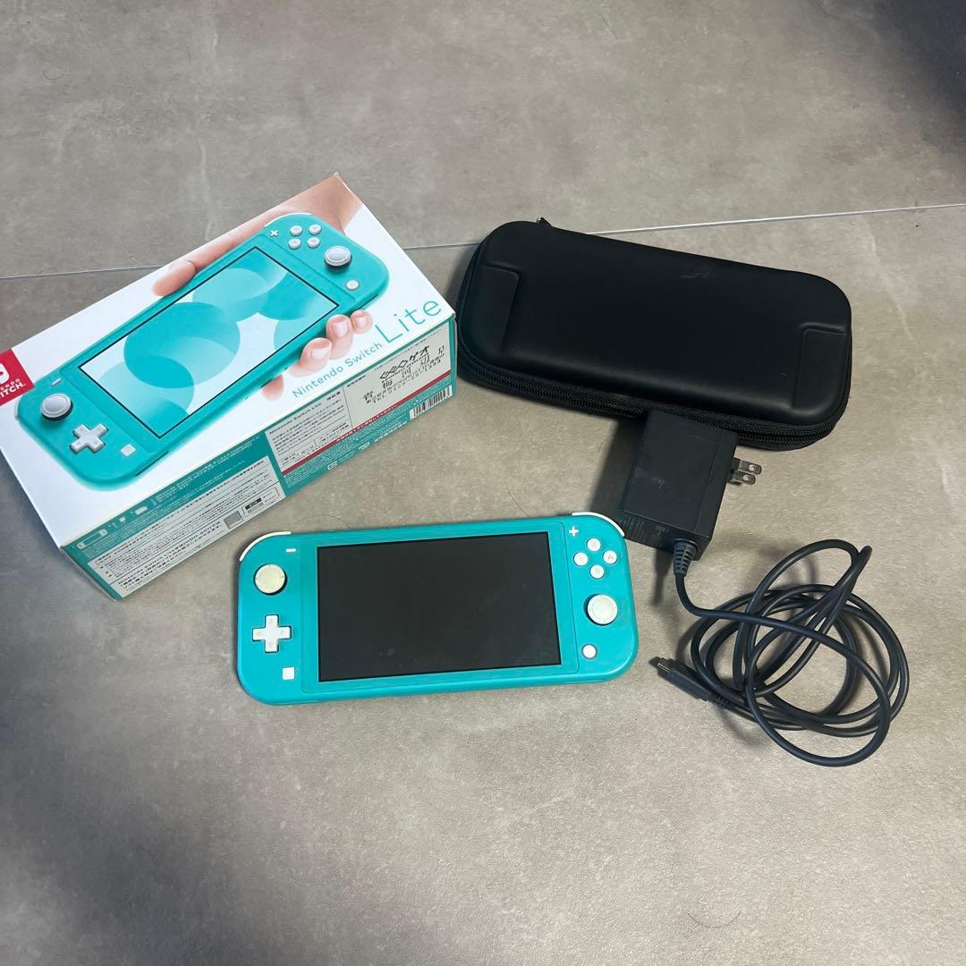 Nintendo Switch Lite ターコイズ 本体【ジャンク】