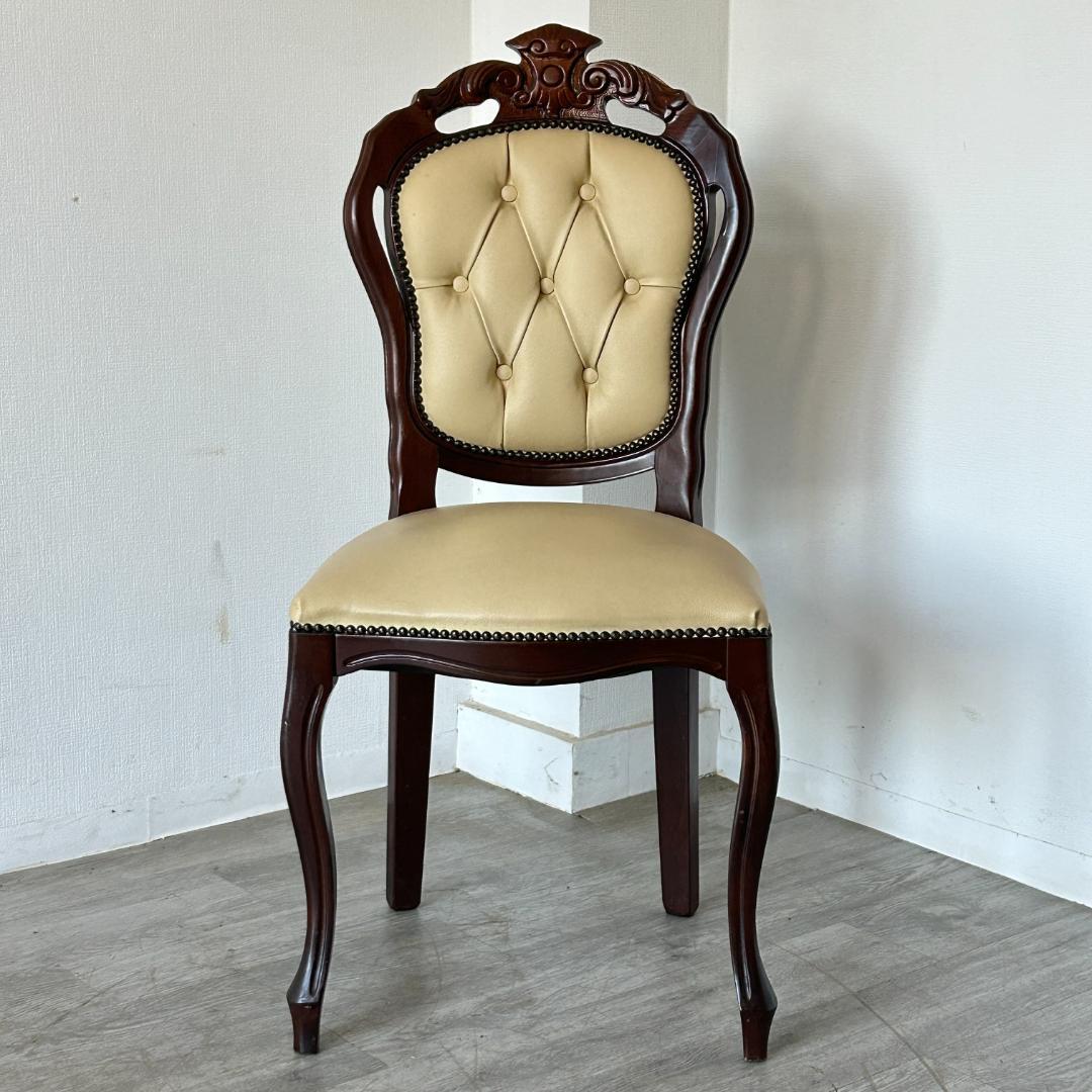 イギリス アンティーク家具 ダイニング チェア 1970年頃 865A2