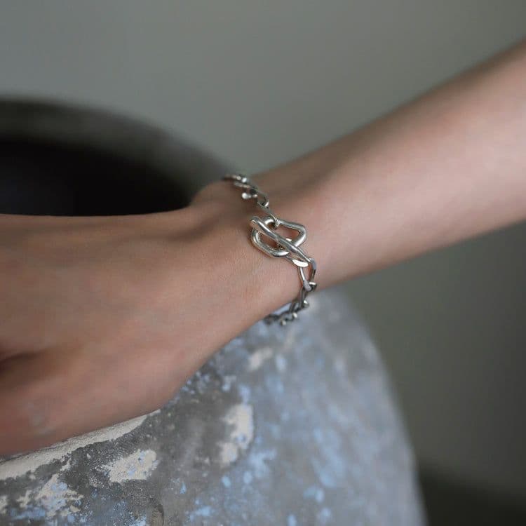 TEN. ムードフープブレスレット SV-S-