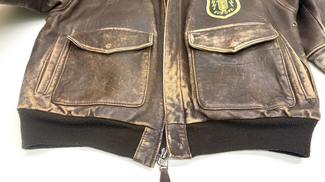 ★AVIREX アヴィレックス A-2 フライトジャケット レザー