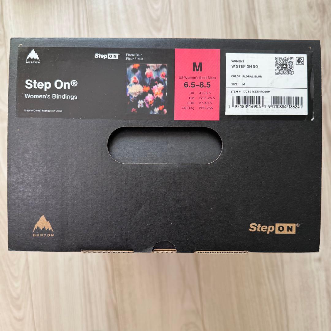 【新品】Burton STEP ON 2025-26 ウィメンズ Mサイズ