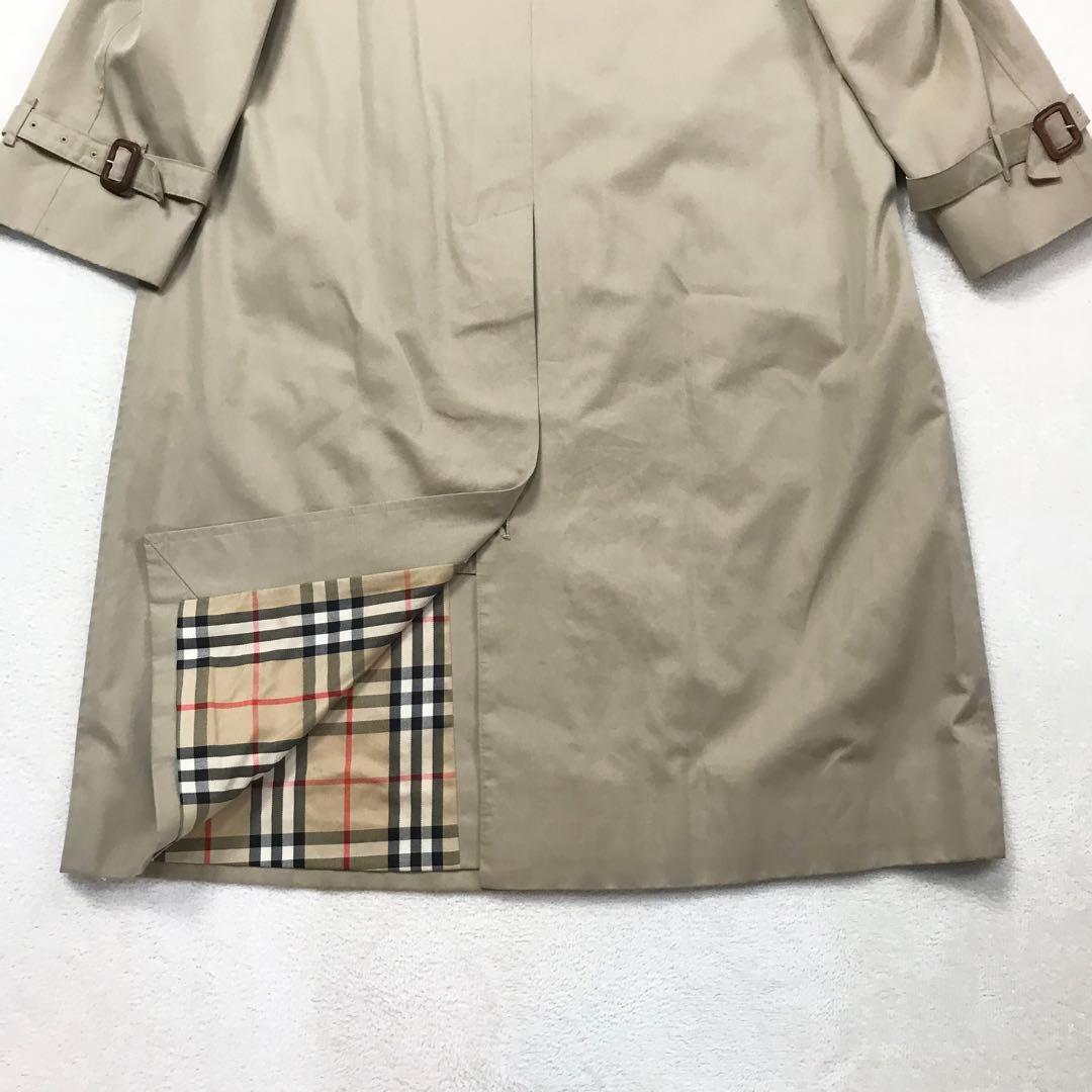 バーバリー Burberrys ベージュ ステンカラーコート ノバチェック