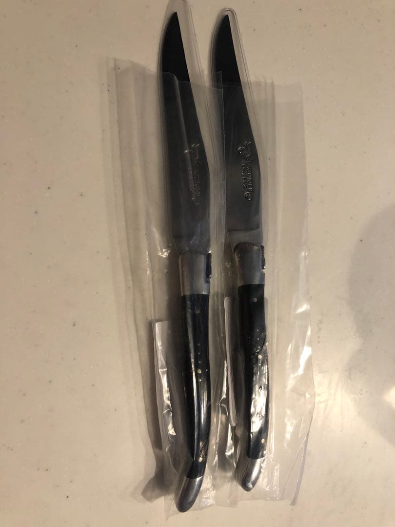 ラギオール アン オブラック バッファロー テーブルナイフ　2本セット