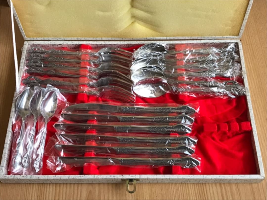 (訳あり)スプーン、フォーク、ナイフセット