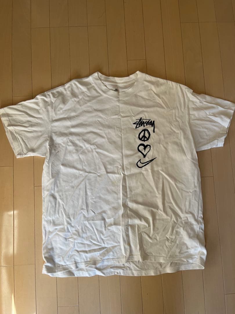 【正規美品】Stussy Nike コラボ Tシャツ XL ホワイト