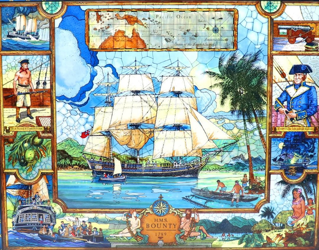 ジャック・ウッドソン ヴィンテージ ステンドグラス 特大 グラスマスターズ