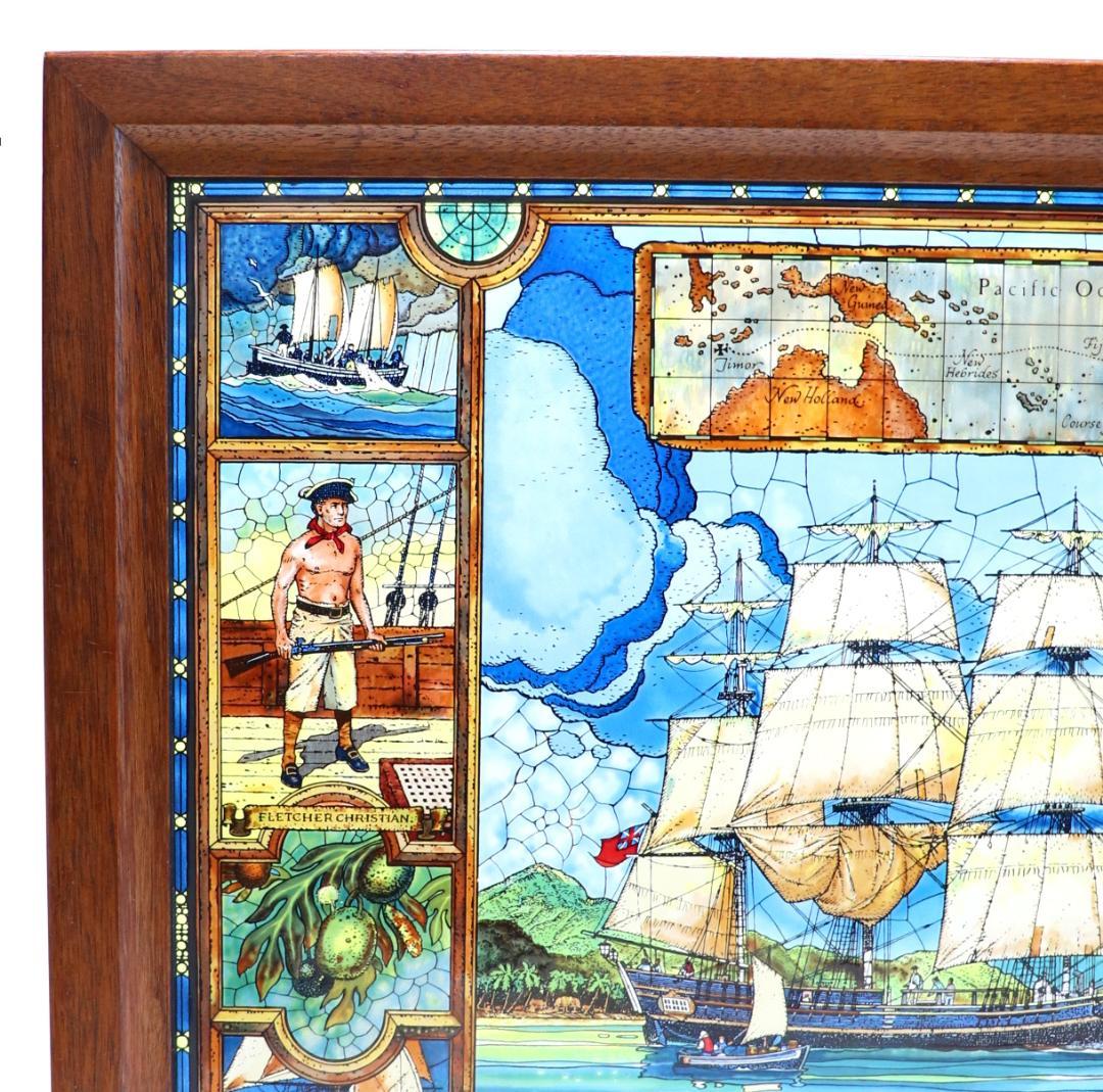 ジャック・ウッドソン ヴィンテージ ステンドグラス 特大 グラスマスターズ