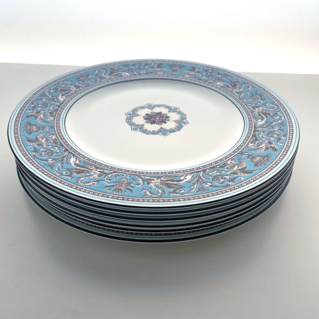 美品　ウェッジウッド フロレンティーン　27cm　ディナープレート 6枚