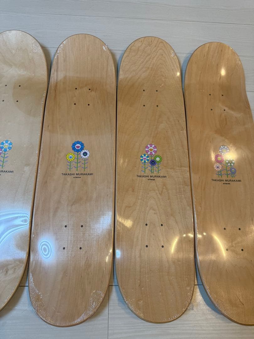 Flower Skateboard Deck 5枚 Set 村上隆