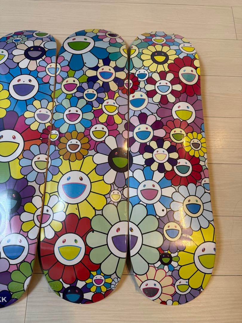 Flower Skateboard Deck 5枚 Set 村上隆