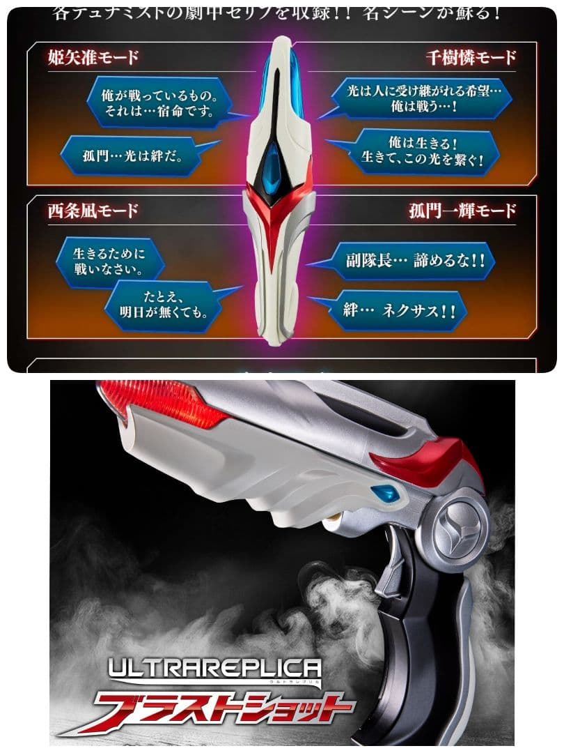 エボルトラスター＆ブラストショット