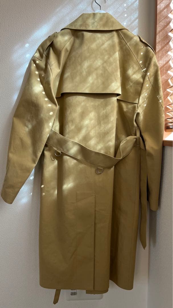 FUMIKA UCHIDA フミカウチダ ボンディングトレンチコート*36