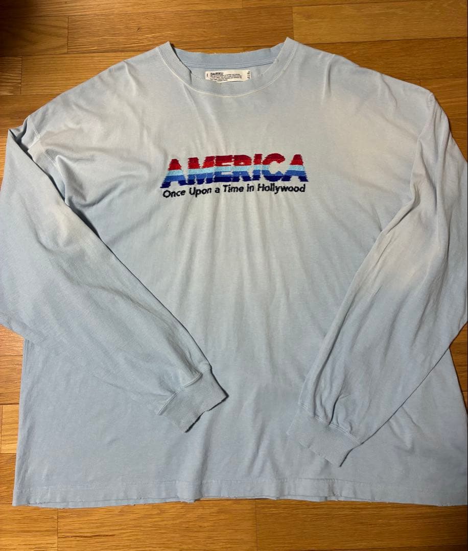 DAIRIKU “AMERICA“ Vintage Sunburn Tee