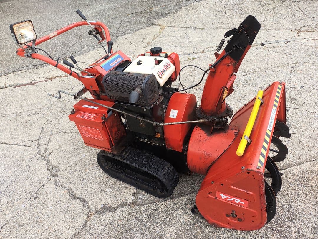 たけの！粘りと燃費のディーゼル！セル始動OK ！ヤンマー中古除雪機、岐阜県