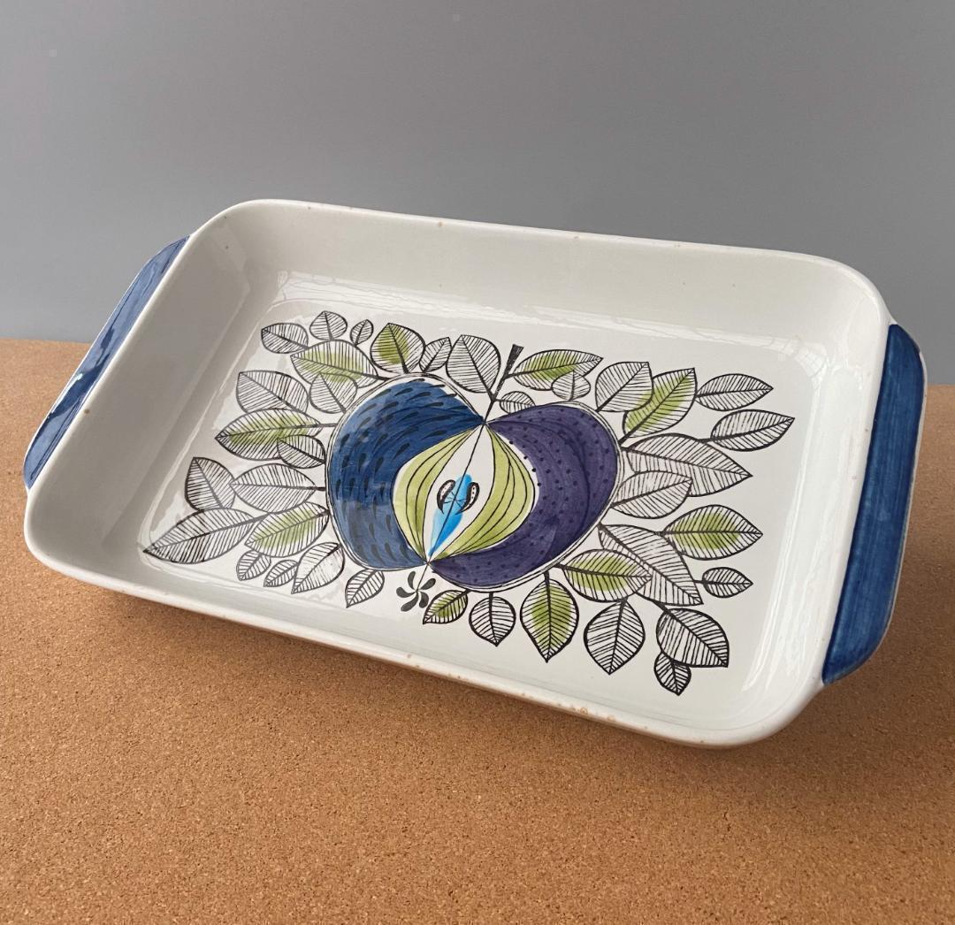 ロールストランド Eden エデン ロングプラター 取手付 30×18cm ①