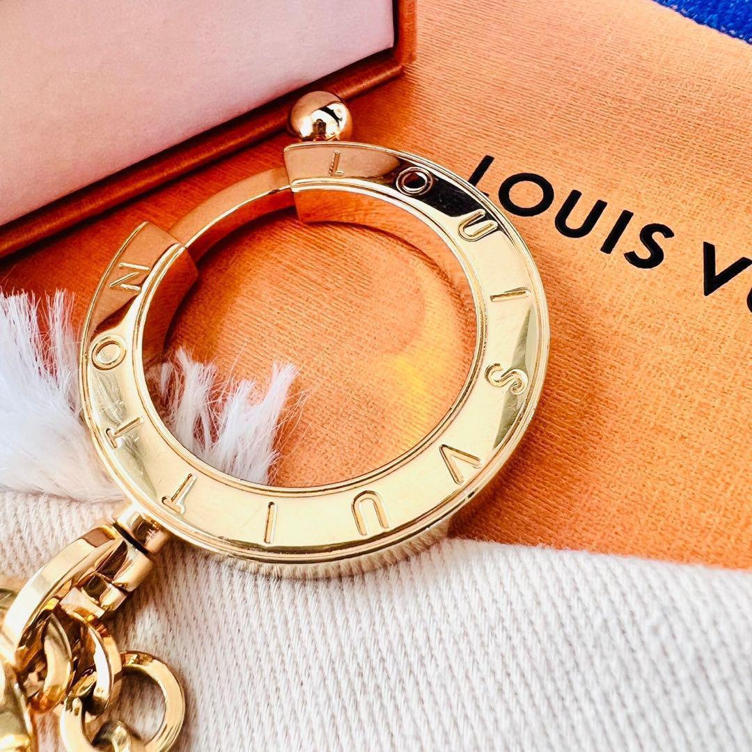 鑑定済✨極美品✨ルイヴィトン　バッグチャーム　キーホルダー　スウィング　タッセル