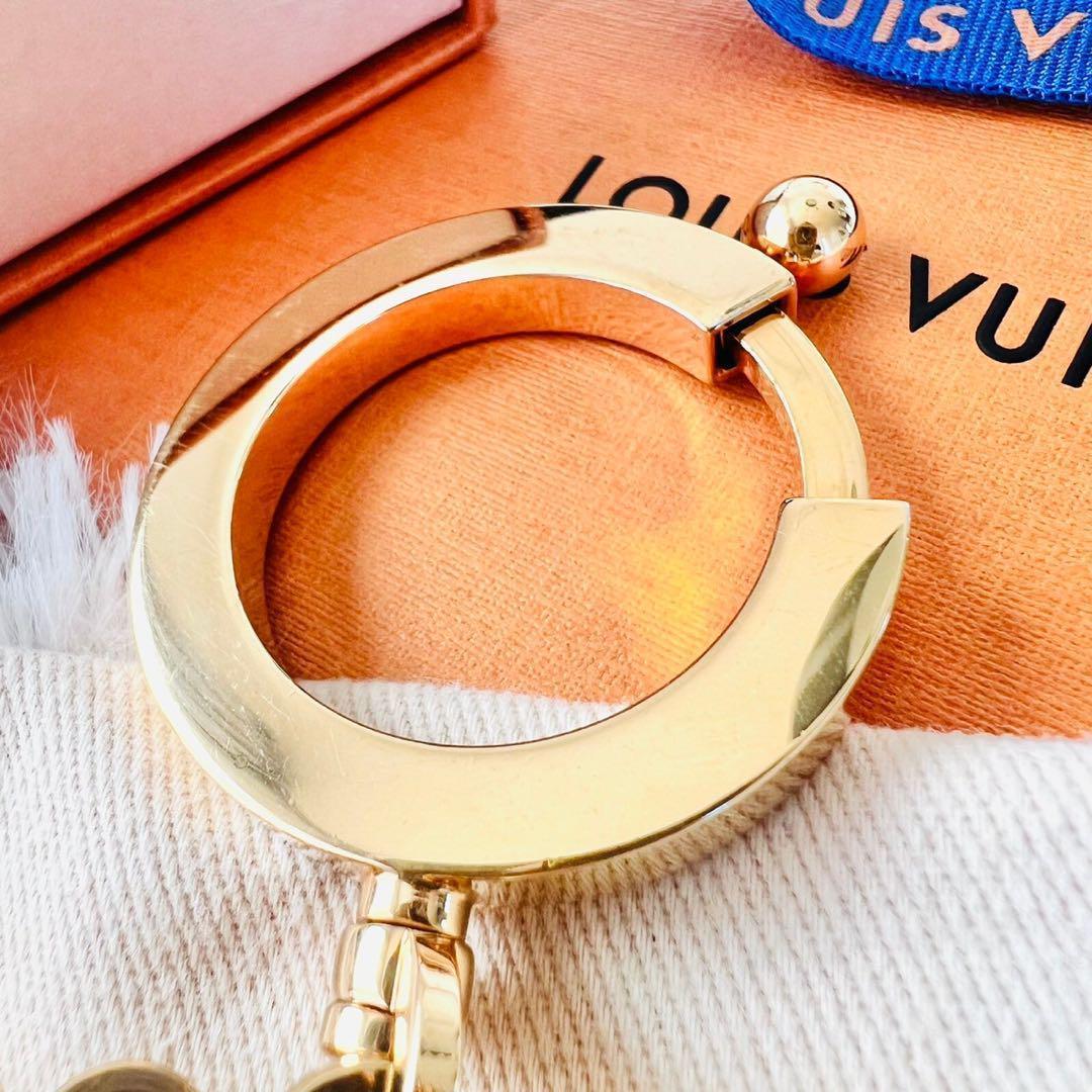 鑑定済✨極美品✨ルイヴィトン　バッグチャーム　キーホルダー　スウィング　タッセル