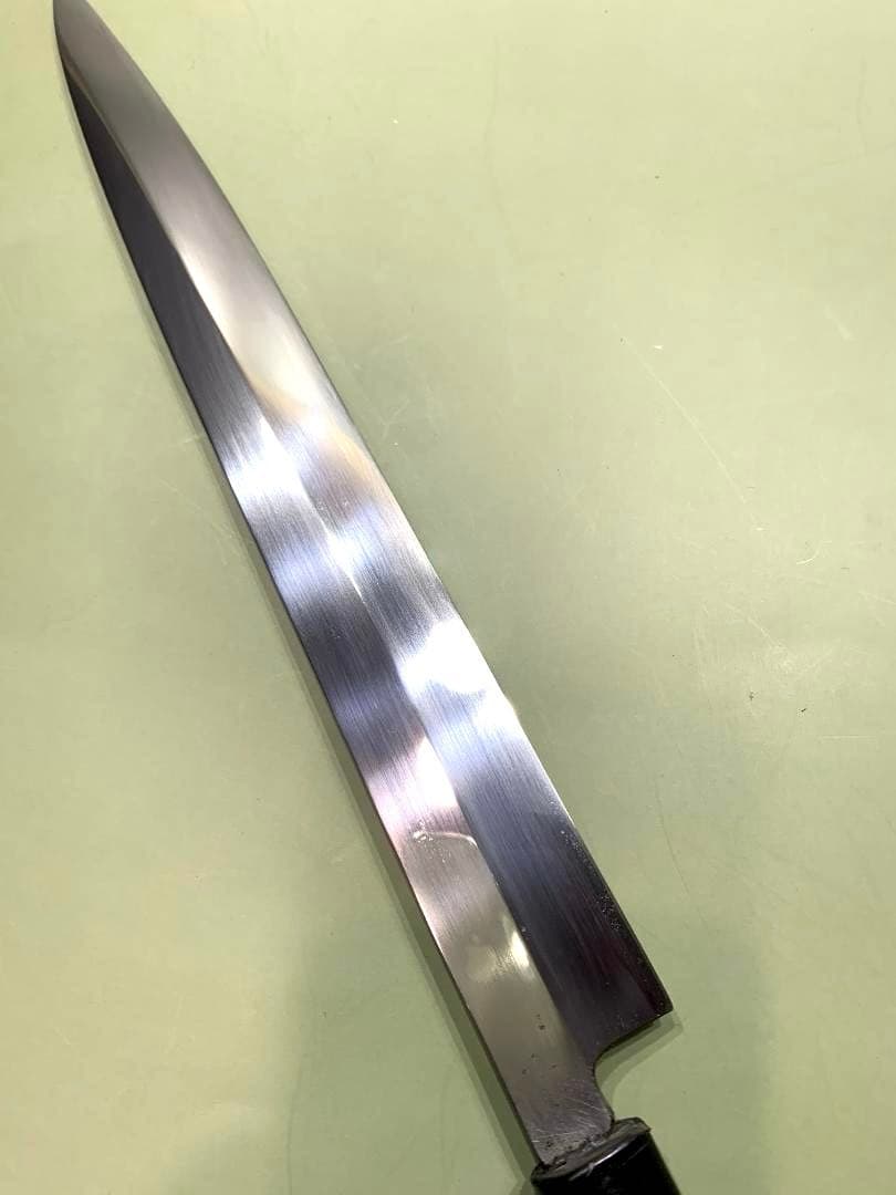 堺菊守　本鍛錬　柳刃包丁　刃渡り29.5cm